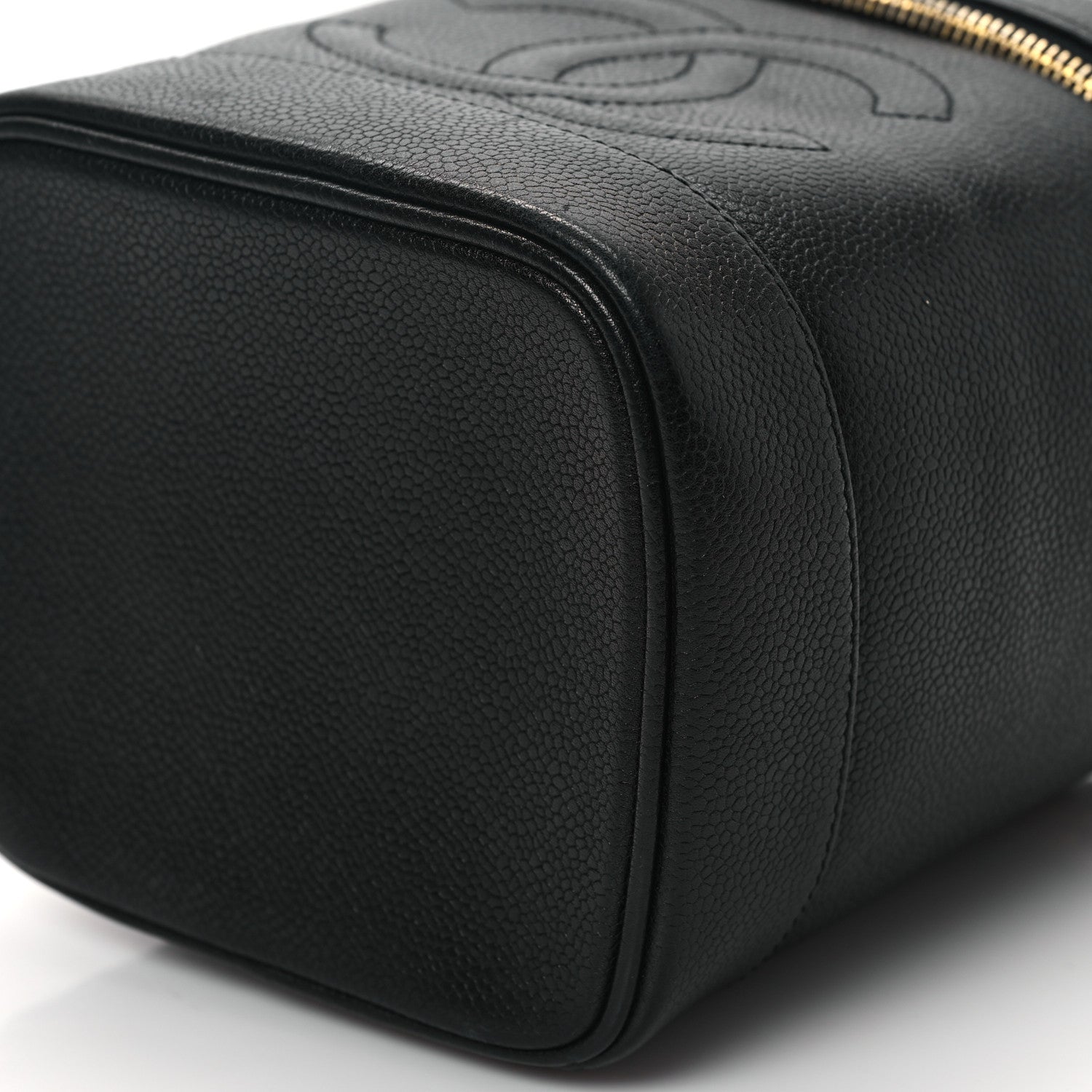 Chanel Caviar Vanity Cosmetic Case Black 11 of 11