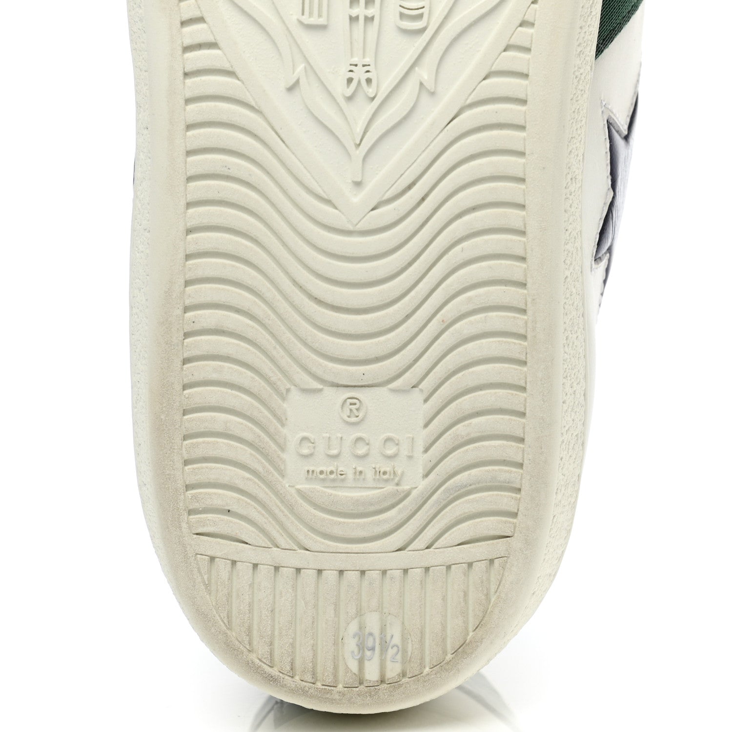 Gucci Calfskin Ayers Web Star Embroidered Womens Ace Sneakers 39.5 White Multi 7 of 12