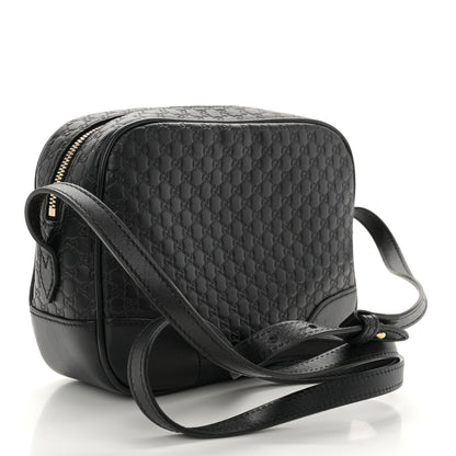 Gucci Microguccissima Mini Bree Messenger Bag Black 3 of 15