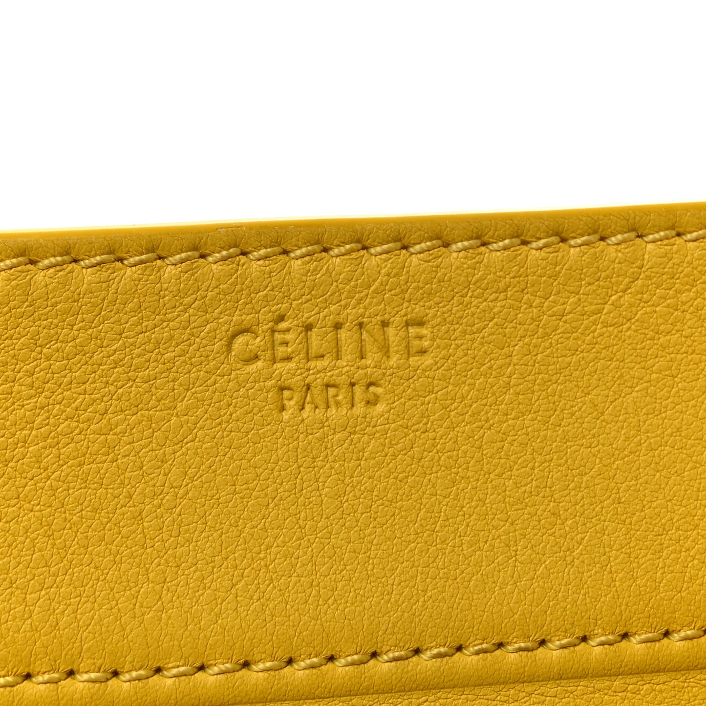 Supple Calfskin Medium Phantom Luggage Sun Yellow