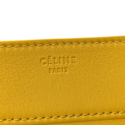 Celine Supple Calfskin Medium Phantom Luggage Sun Yellow 6 of 10