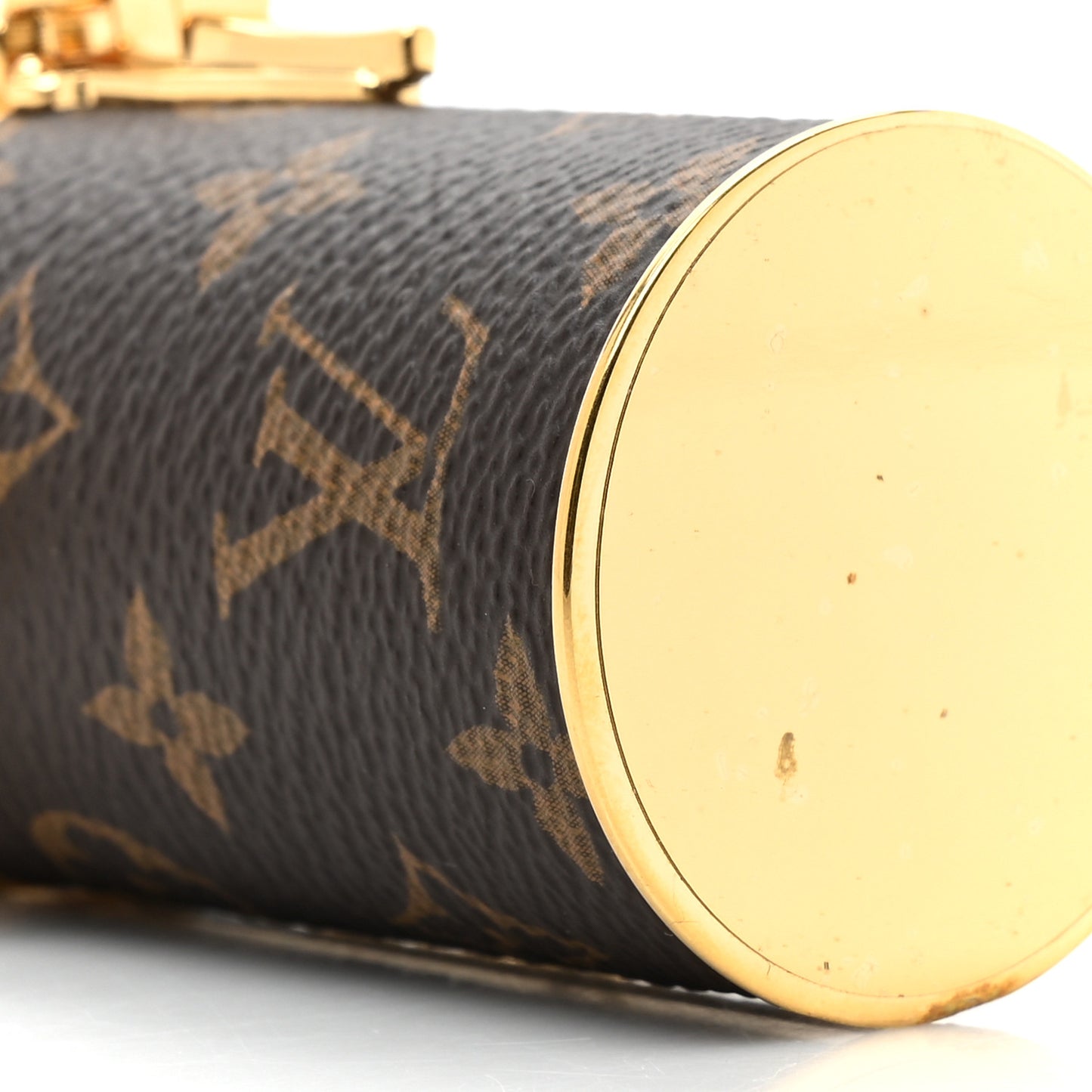 Monogram Chain Lipstick Case