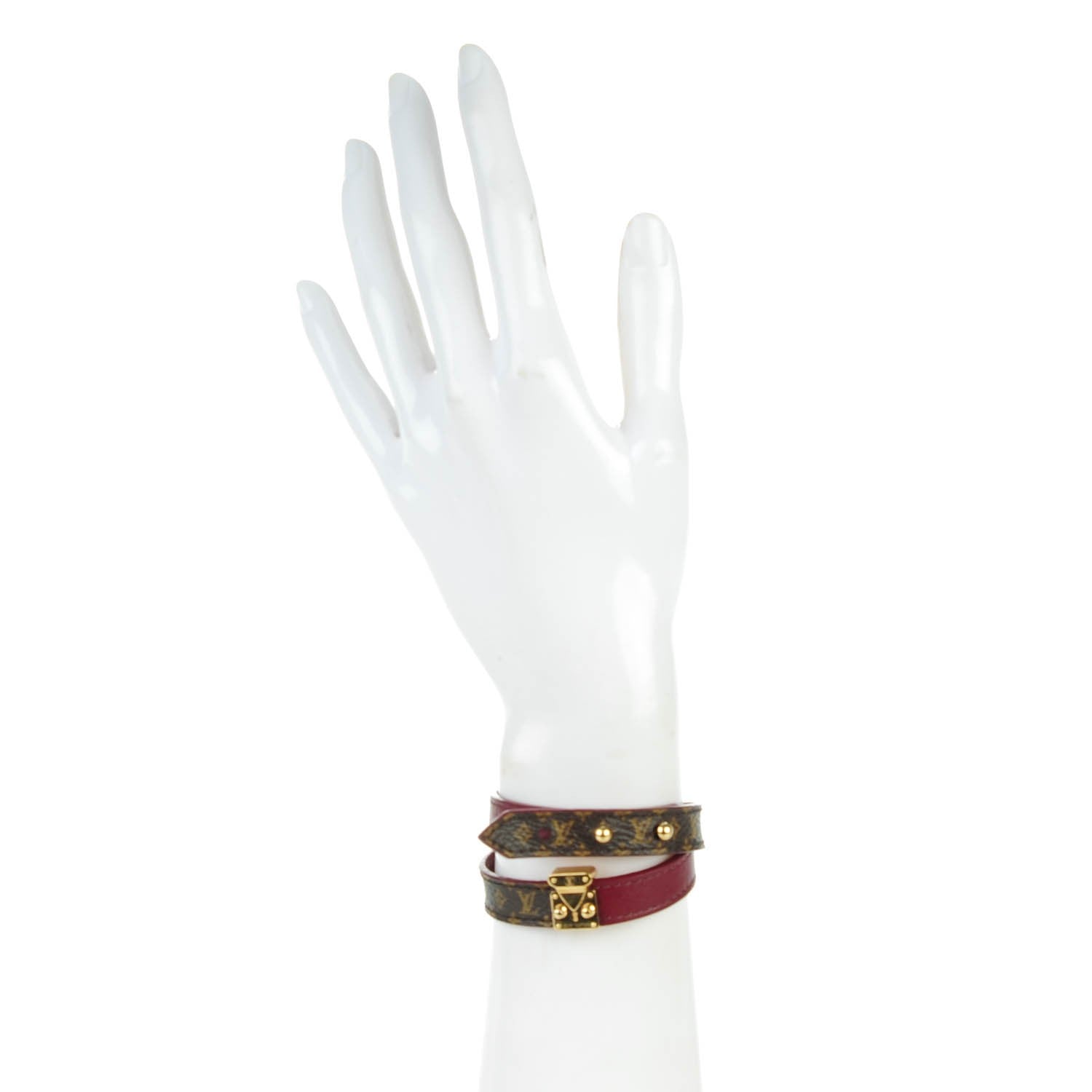 Louis Vuitton Monogram Lockit Bracelet 17 Aurore 2 of 6