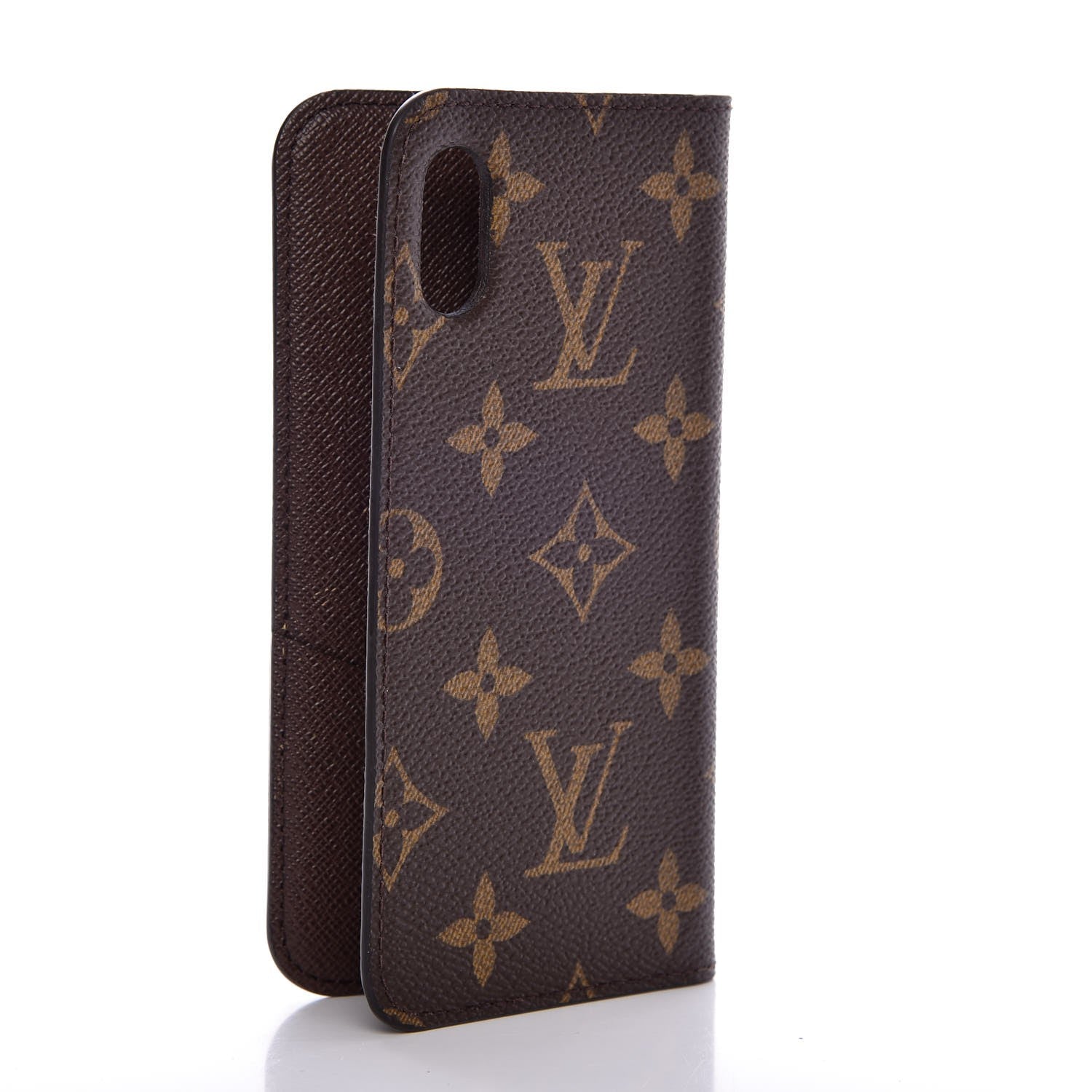 Louis Vuitton Monogram iPhone X Folio Case 3 of 10