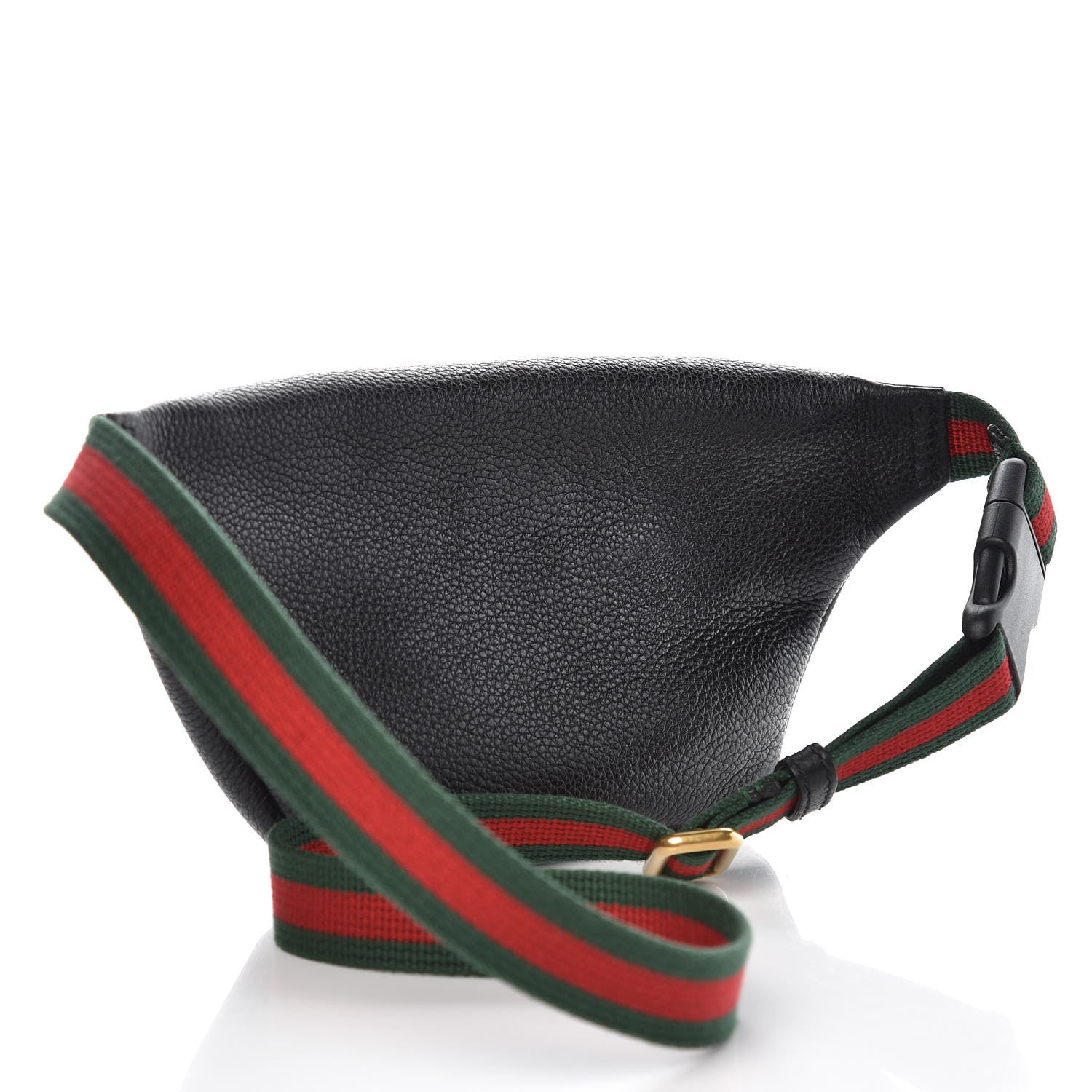 Gucci Grained Calfskin Small Logo Belt Bag Black 2 of 7