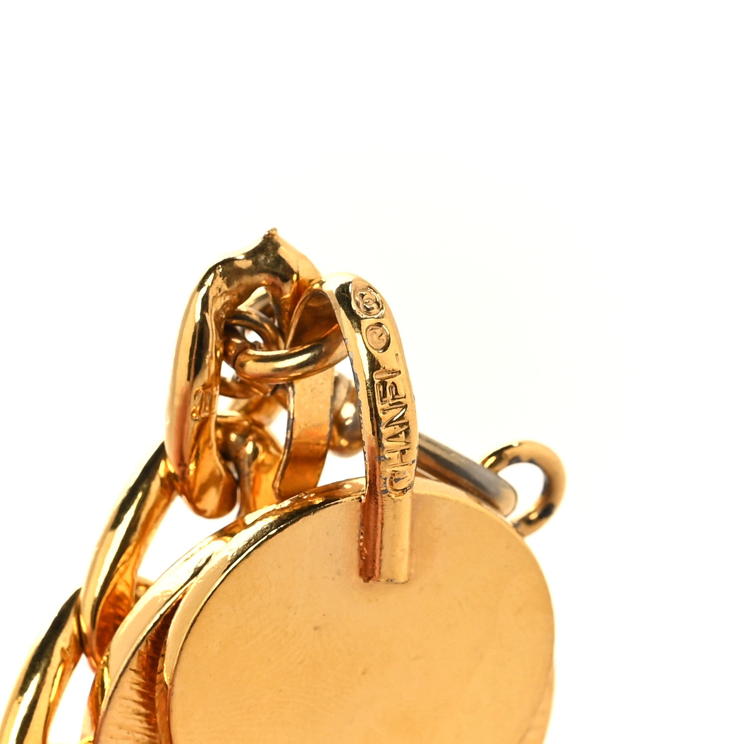 Chanel CC Medallion Chain Belt Gold 3 of 3