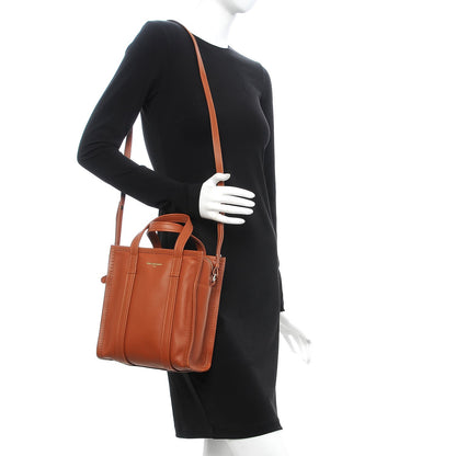 Balenciaga Agneau XS Bazar Shopper Tote Marron Fauve 2 of 17