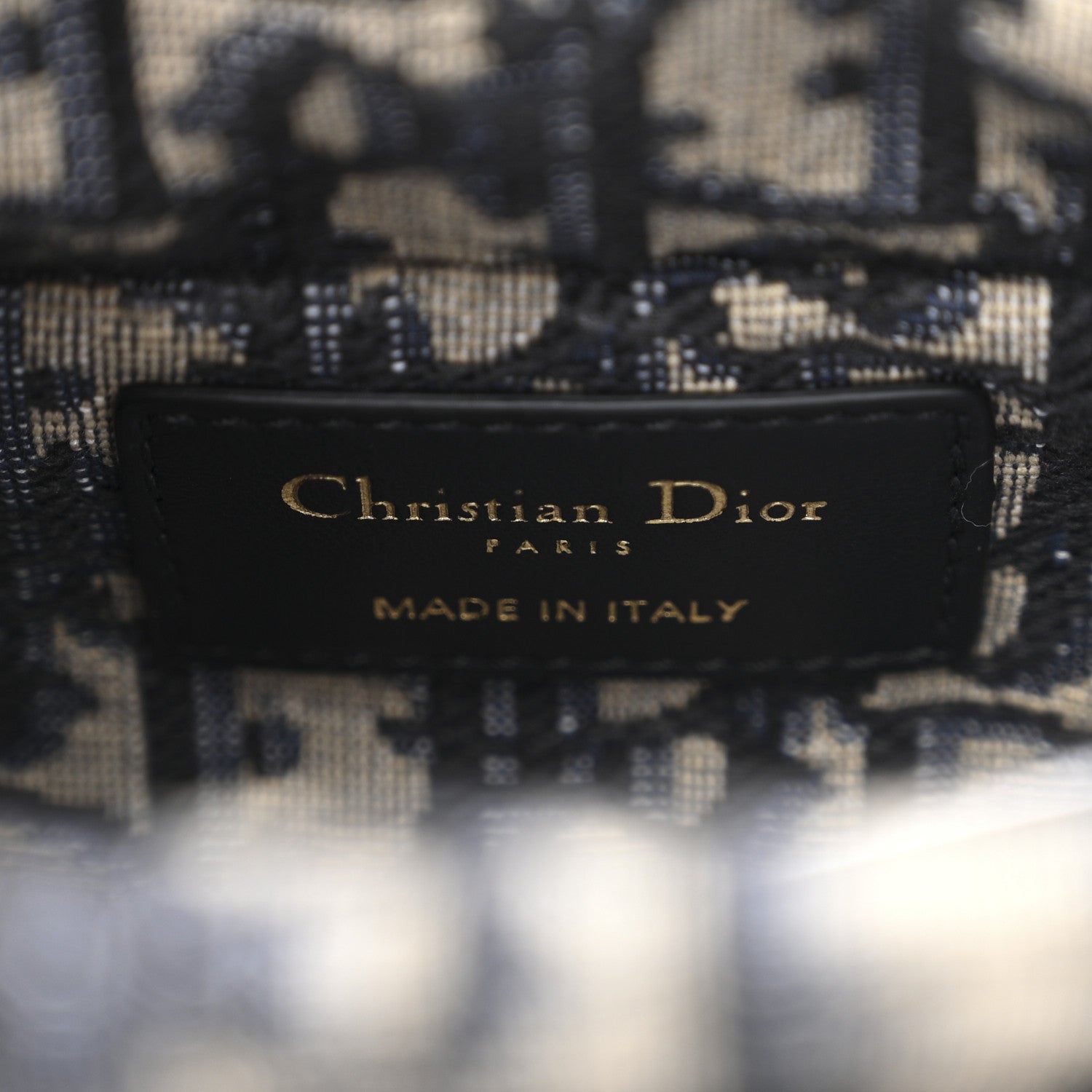 Christian Dior Wicker Oblique Micro Lady D-Joy Bag Natural Black 6 of 11