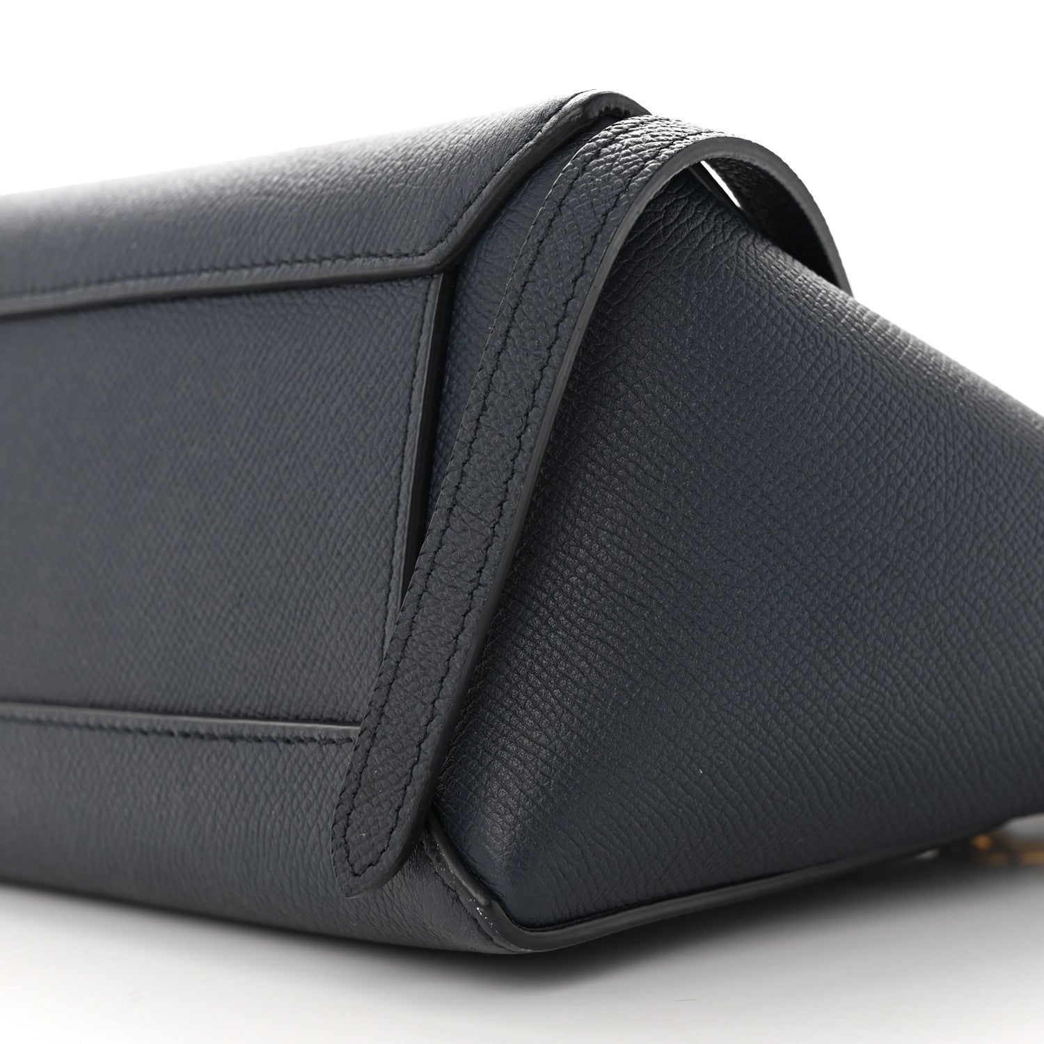 Celine Baby Grained Calfskin Nano Belt Bag Abyss Blue 10 of 16