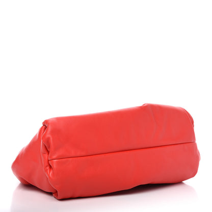 Bottega Veneta Smooth Butter Calfskin Small The Shoulder Pouch Red 4 of 9