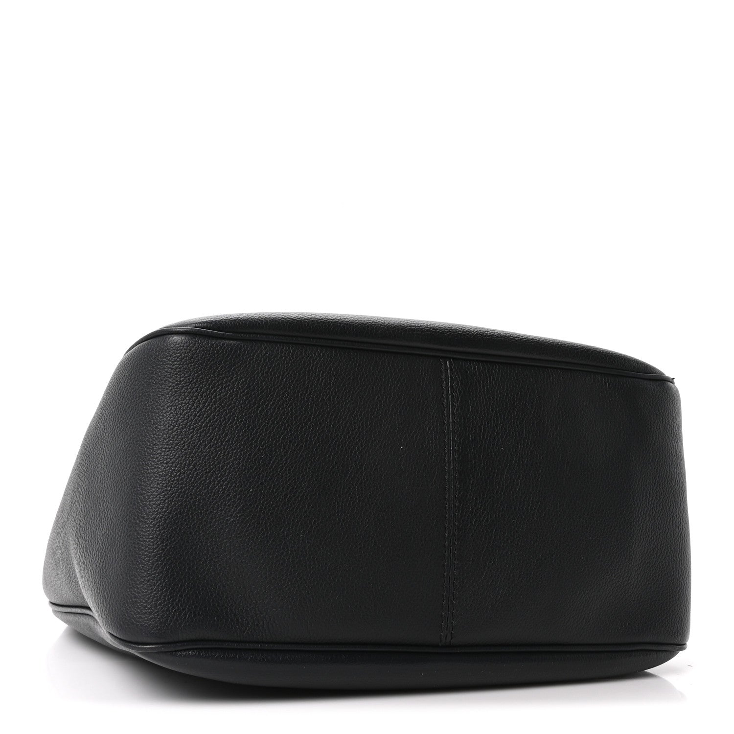 Versace Grained Calfskin La Medusa Bucket Bag Black 4 of 10