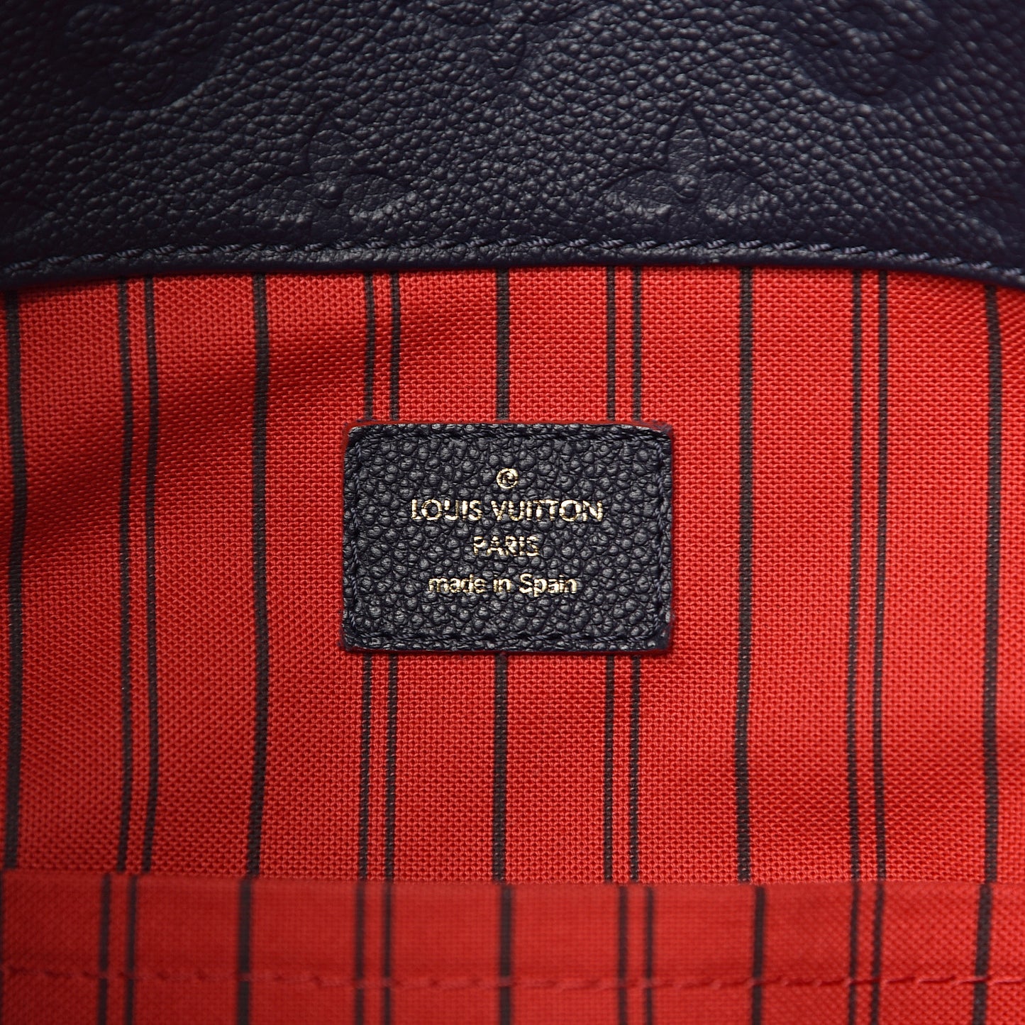 Empreinte Artsy MM Marine Rouge