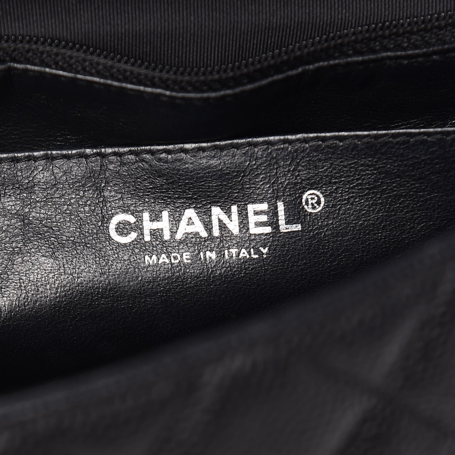 Chanel Caviar Quilted Jumbo Single Flap Black 8 of 13