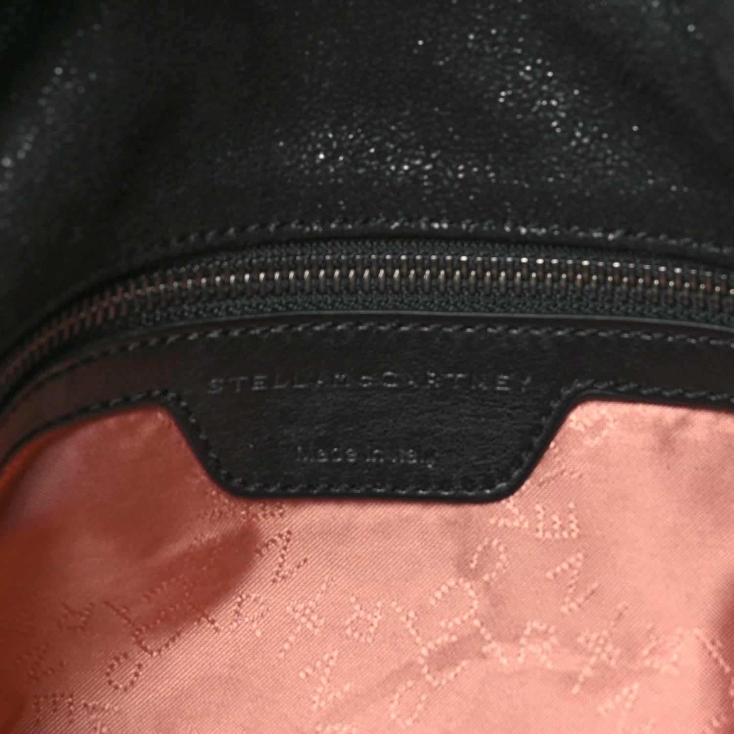 Stella McCartney Shaggy Deer Falabella Fold Over Black 6 of 10