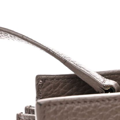 Saint Laurent Grained Calfskin Nano Sac De Jour Fog 17 of 21