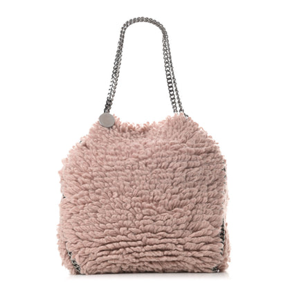 Stella McCartney Wool Fur Small Falabella Tote Pink 1 of 11
