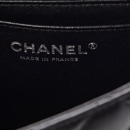 Chanel Lambskin Quilted Mini Square Flap Black 8 of 10