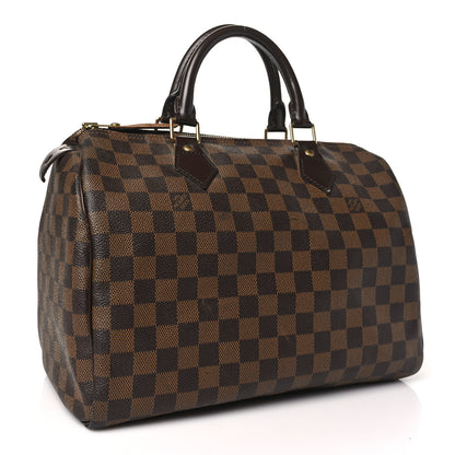 Louis Vuitton Damier Ebene Speedy 30 3 of 12