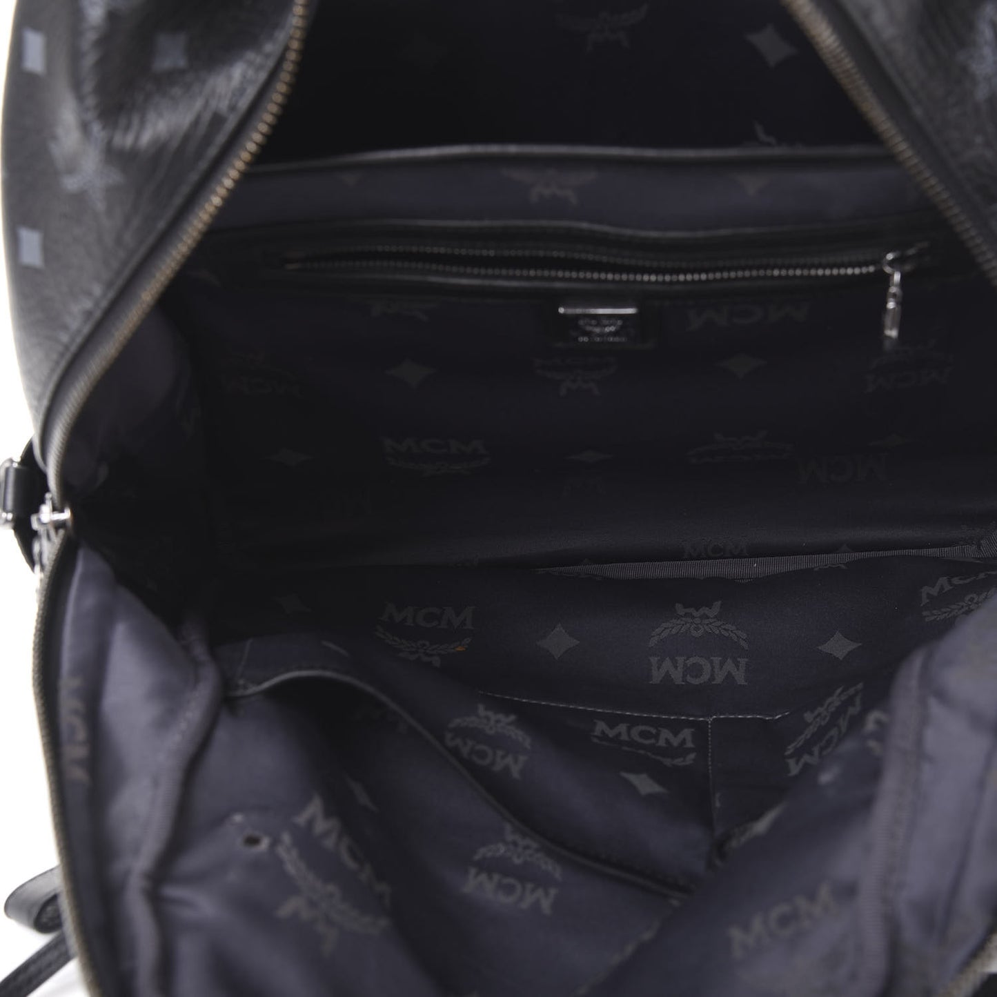 Visetos Medium Studded Dual Stark Backpack Black