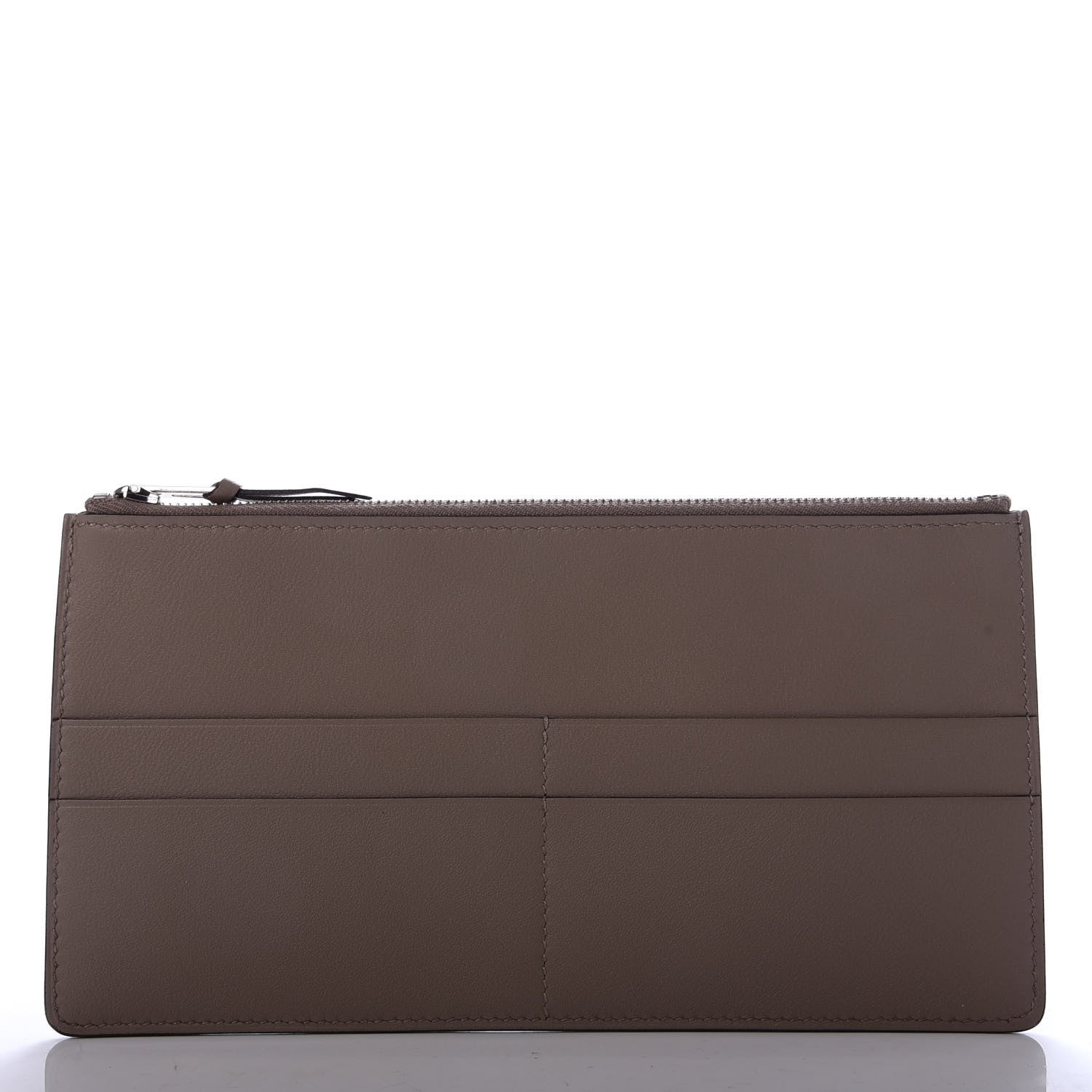 Hermes Swift Jige Duo Clutch Gris Asphalte 6 of 10