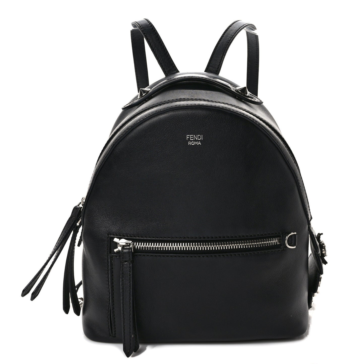 Vitello Dolce Crystal Flowerland Croc Tail Mini Backpack Black