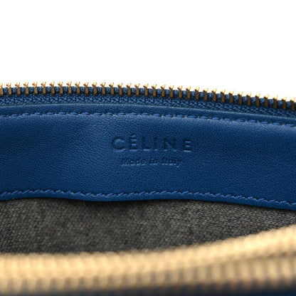 Celine Lambskin Large Trio Crossbody Bag Indigo 8 of 15