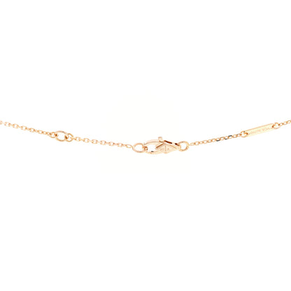 Van Cleef & Arpels 18K Rose Gold Carnelian Sweet Alhambra Pendant Necklace 5 of 7