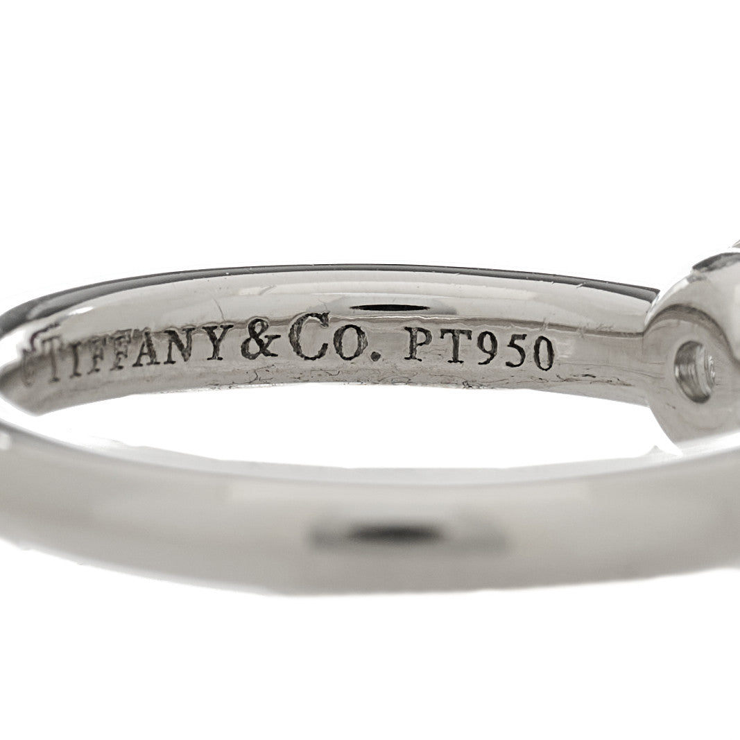 Platinum Diamond .35ct Bezet Ring 50 5.5