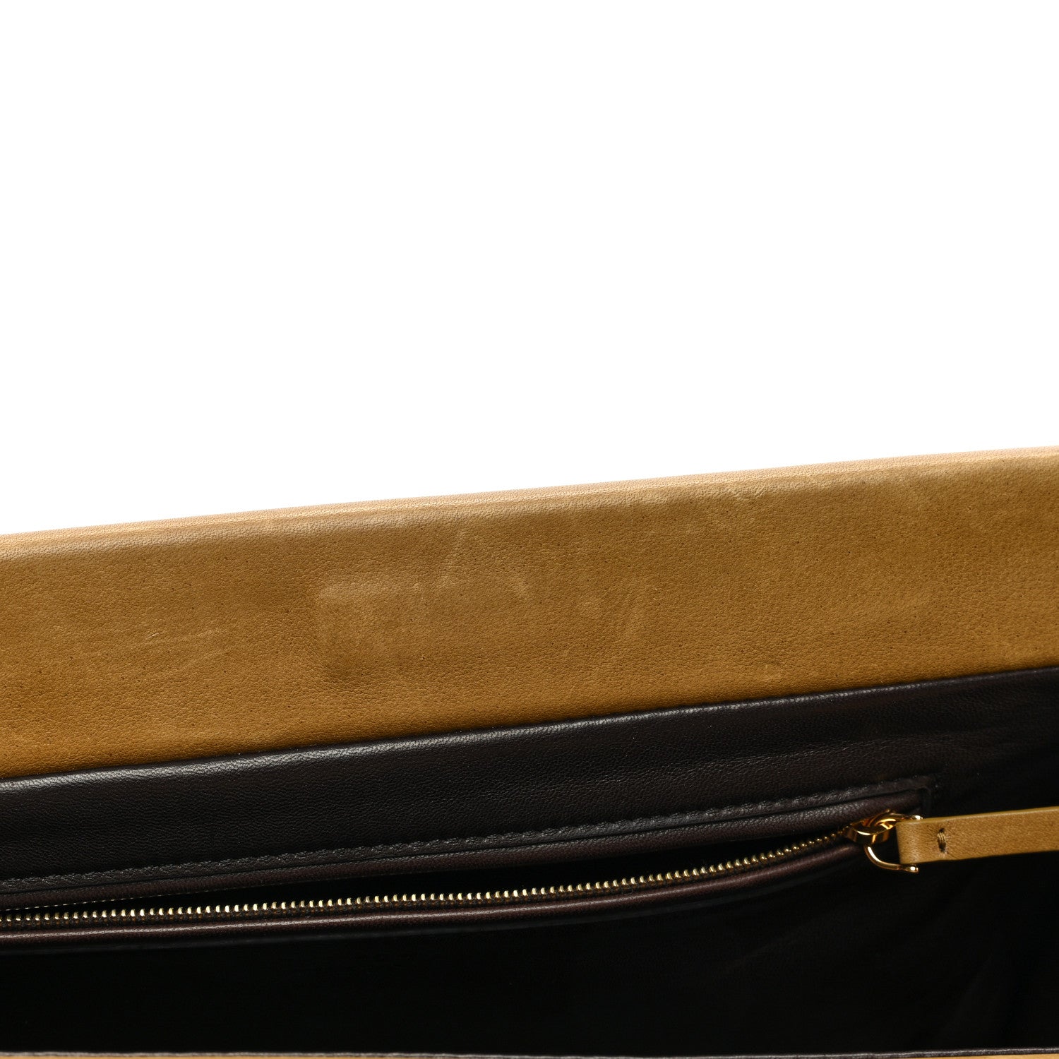 The Row Saddle Calfskin Sienna Shoulder Bag Muschio 12 of 13