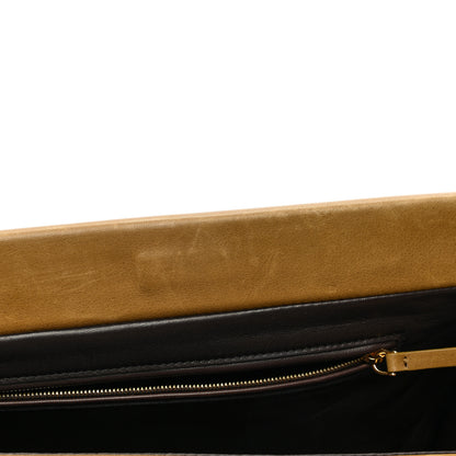 The Row Saddle Calfskin Sienna Shoulder Bag Muschio 12 of 13
