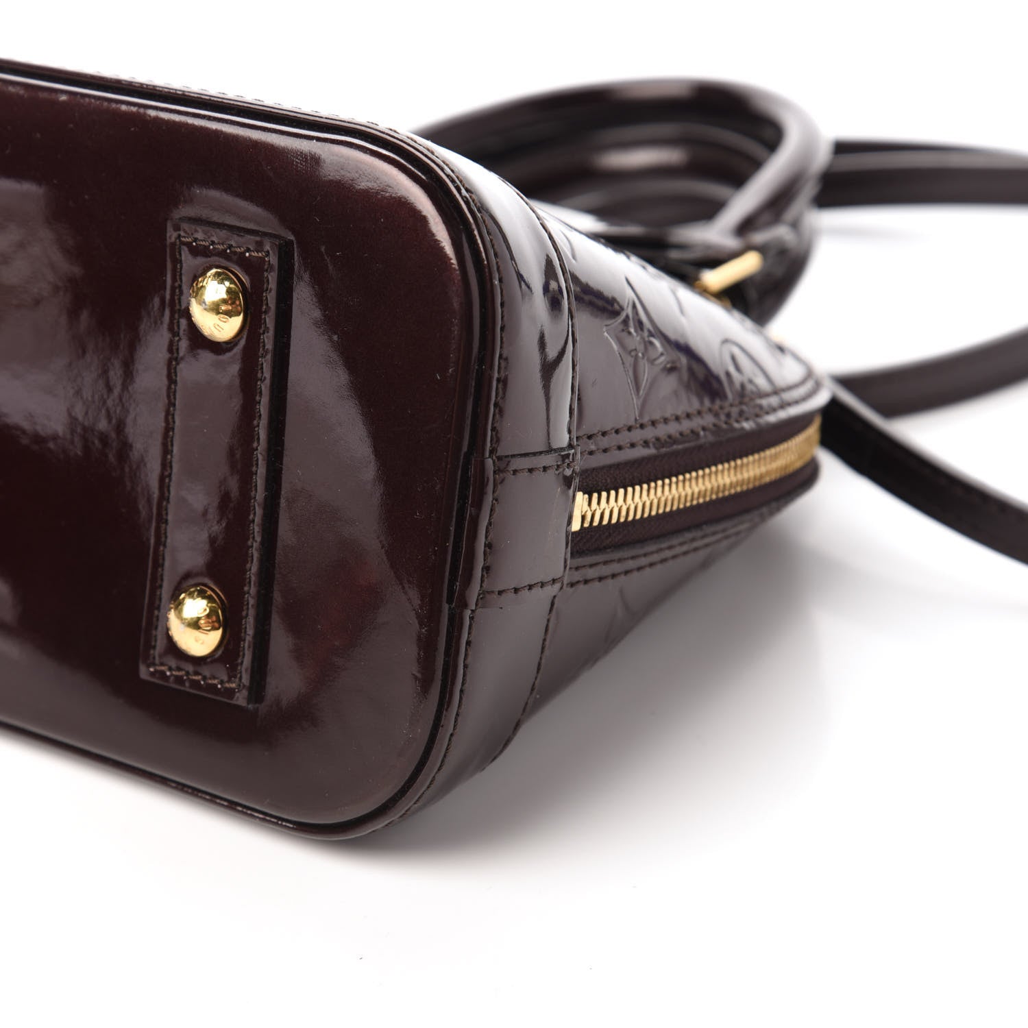 Louis Vuitton Vernis Alma BB Amarante 7 of 11