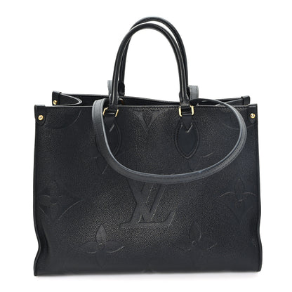 Louis Vuitton Empreinte Monogram Giant Onthego MM Black 1 of 12