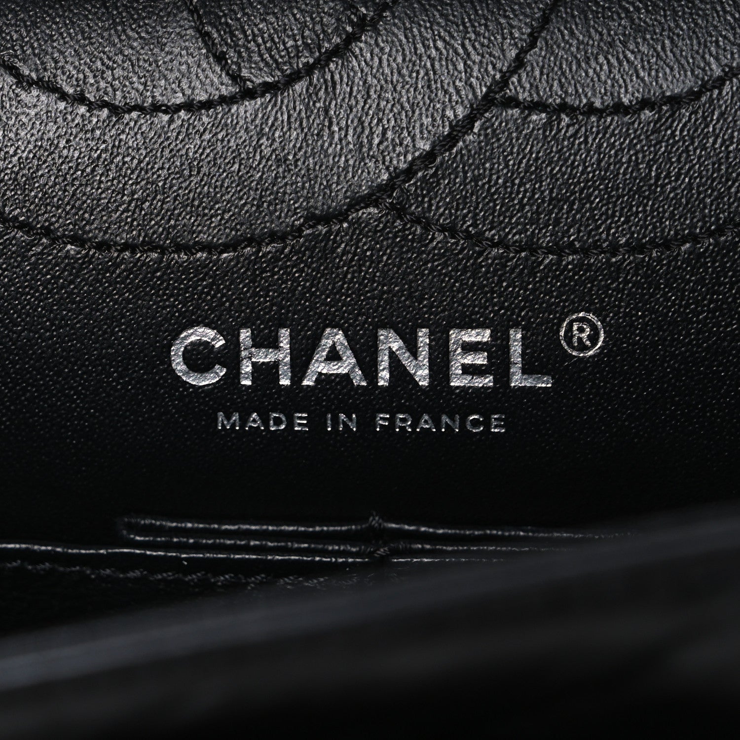 Chanel Sheepskin Chevron Quilted 2.55 Reissue 225 Double Flap So Black 6 of 10