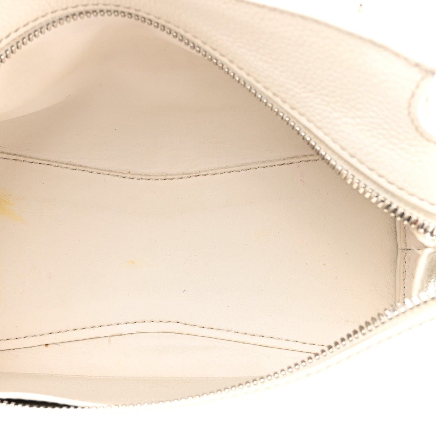 Balenciaga Grained Calfskin Neo Classic Silver Hardware Mini City White 5 of 16