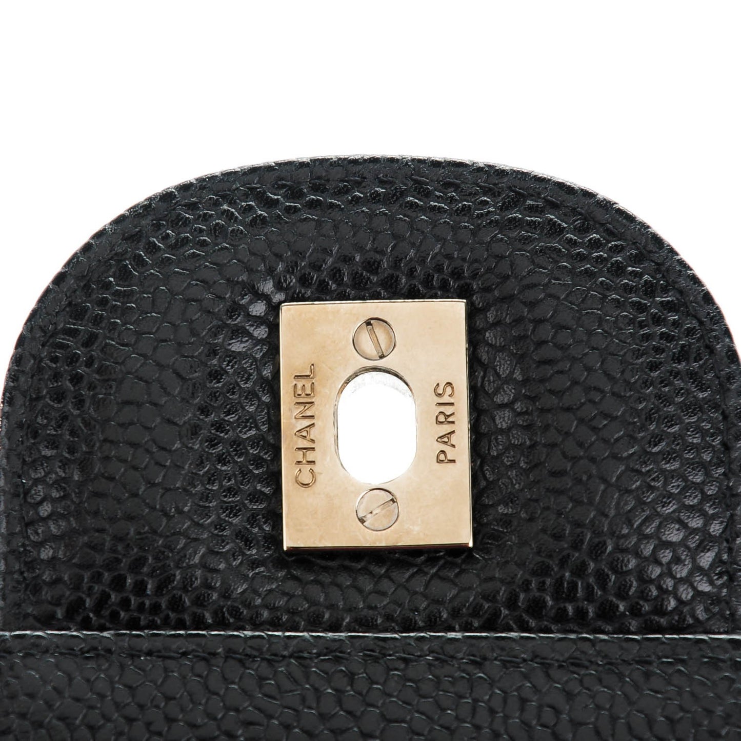 Caviar Quilted Jumbo Single Flap Black