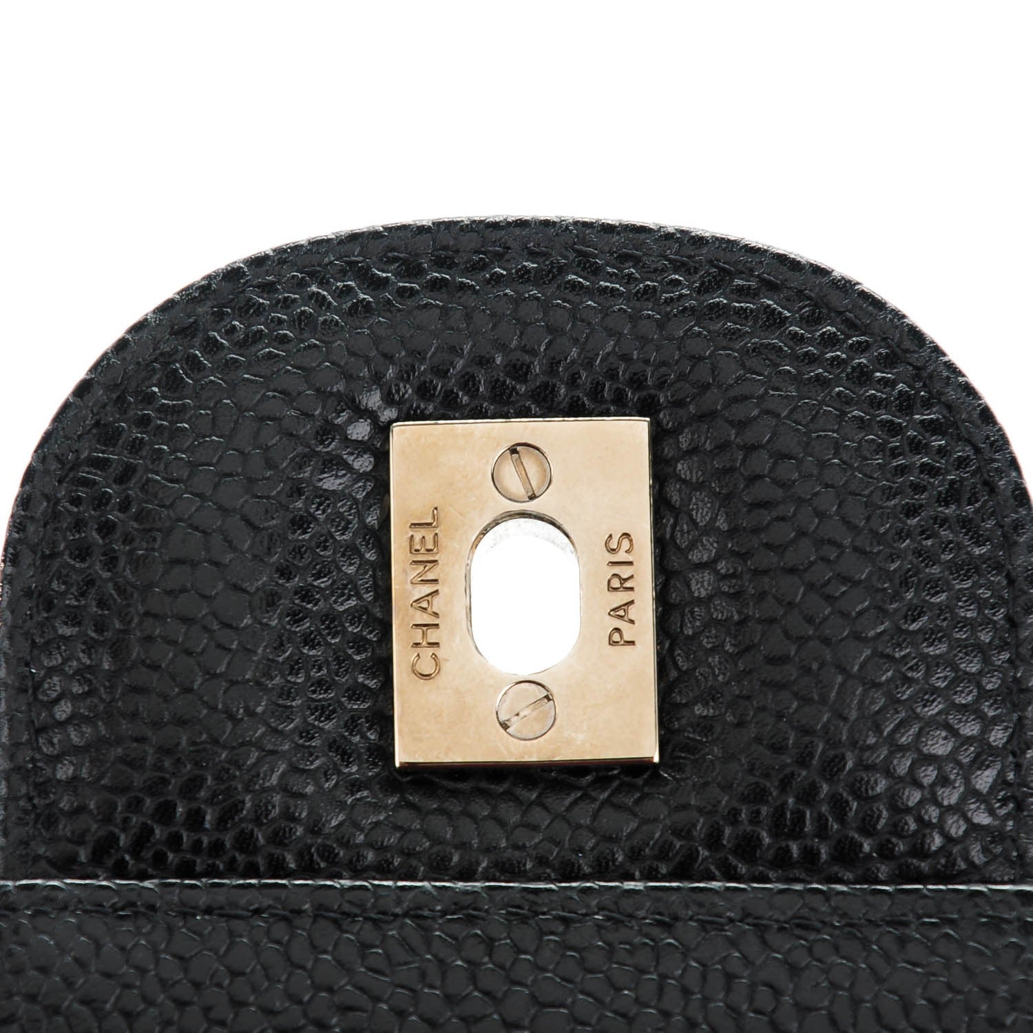 Chanel Caviar Quilted Jumbo Single Flap Black 5 of 8
