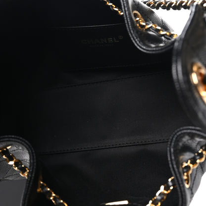 Chanel Caviar Quilted Mini Chanel 25 Handbag Black 4 of 10