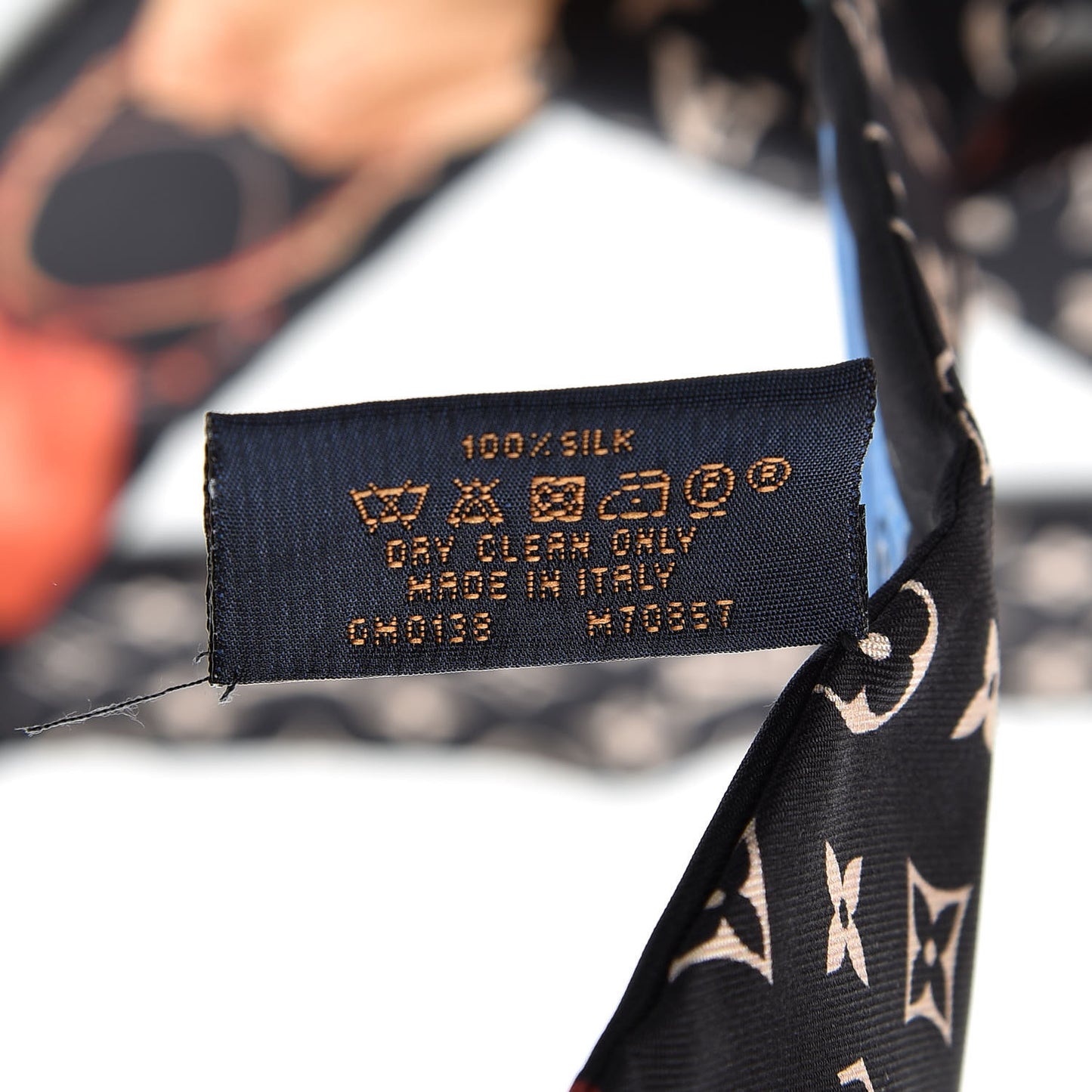 Silk Monogram Tribute To Noe BB Bandeau Black