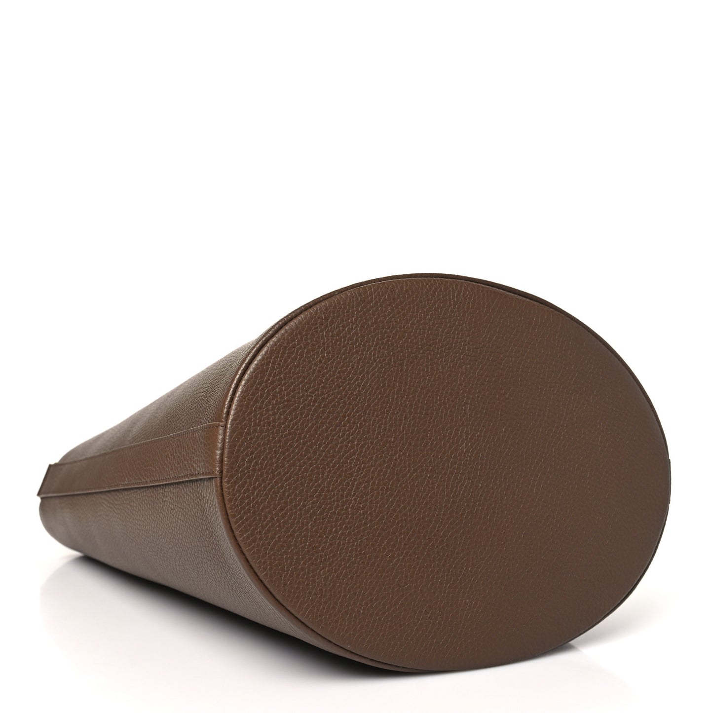 Calfskin Medium Bucket Bag Earth