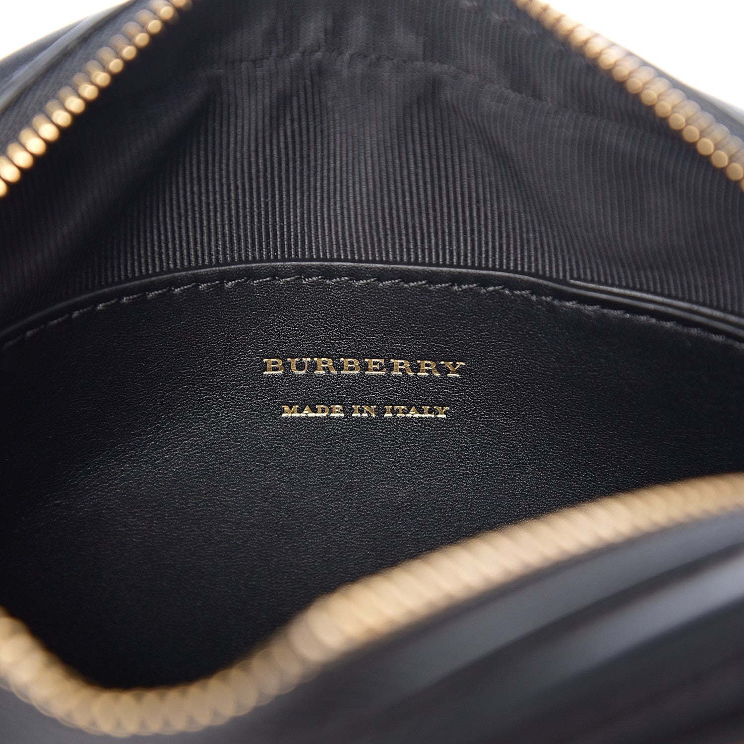 Burberry 1983 Knight Check Smooth Calfskin Link Camera Bag Black 5 of 9