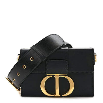 Christian Dior Box Calfskin 30 Montaigne Box Bag Black 1 of 9