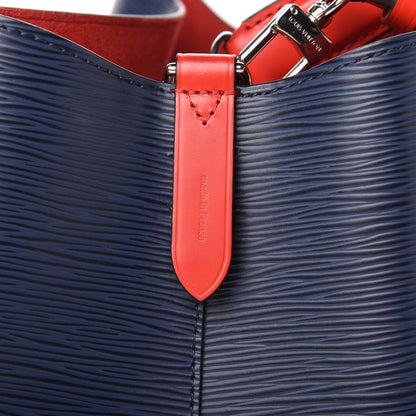 Louis Vuitton Epi Neonoe Indigo Coquelicot 9 of 10