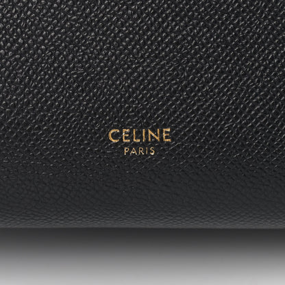 Celine Grained Calfskin Mini Belt Bag Black 5 of 14