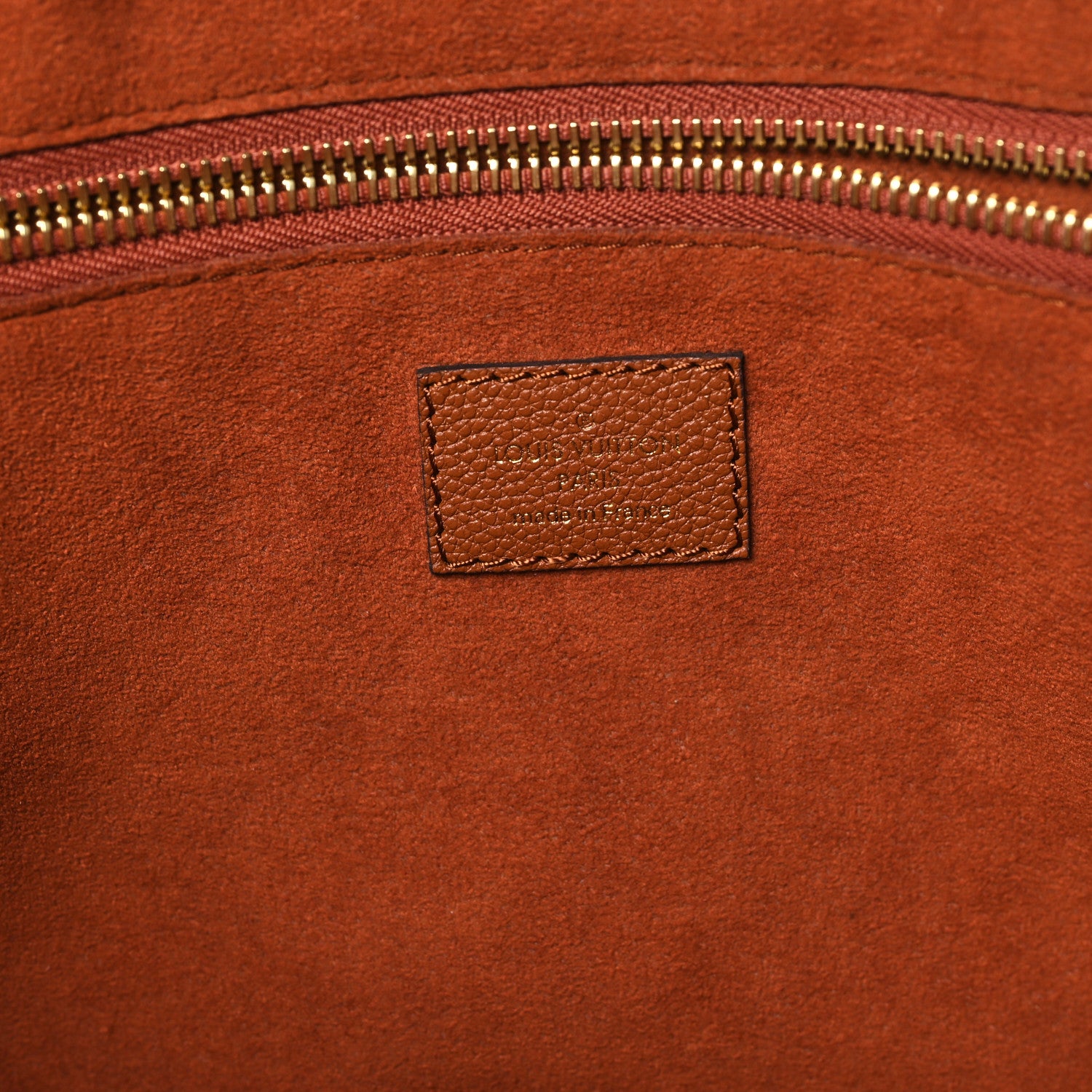 Louis Vuitton Empreinte Monogram Giant Neverfull MM Cognac 6 of 10