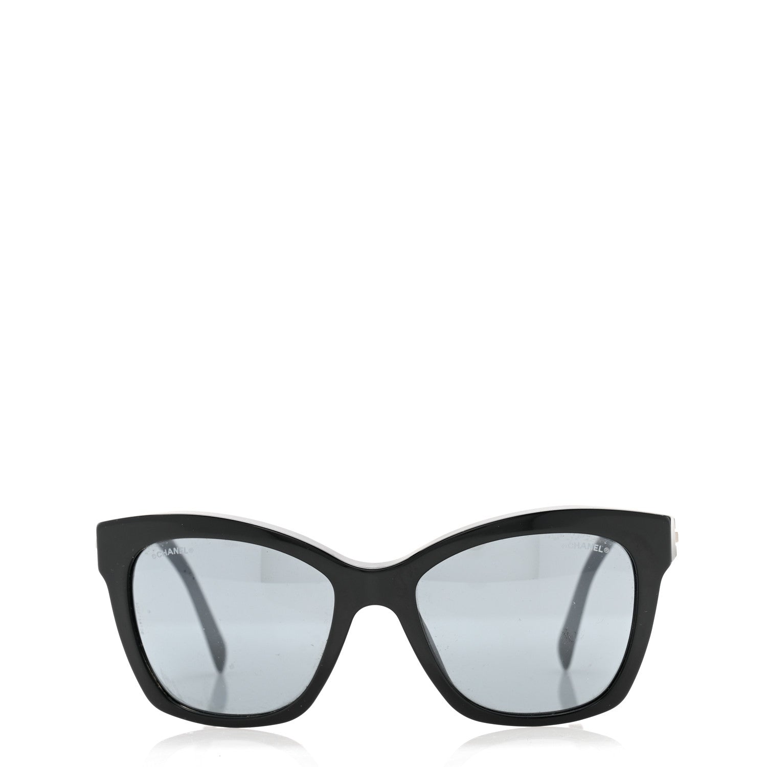Chanel CC Butterfly Signature Sunglasses 5313 Black 2 of 9