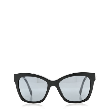 Chanel CC Butterfly Signature Sunglasses 5313 Black 2 of 9