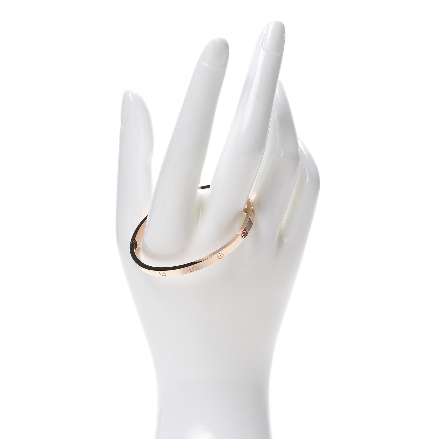 Cartier 18K Pink Gold Small LOVE Bracelet 15 2 of 7