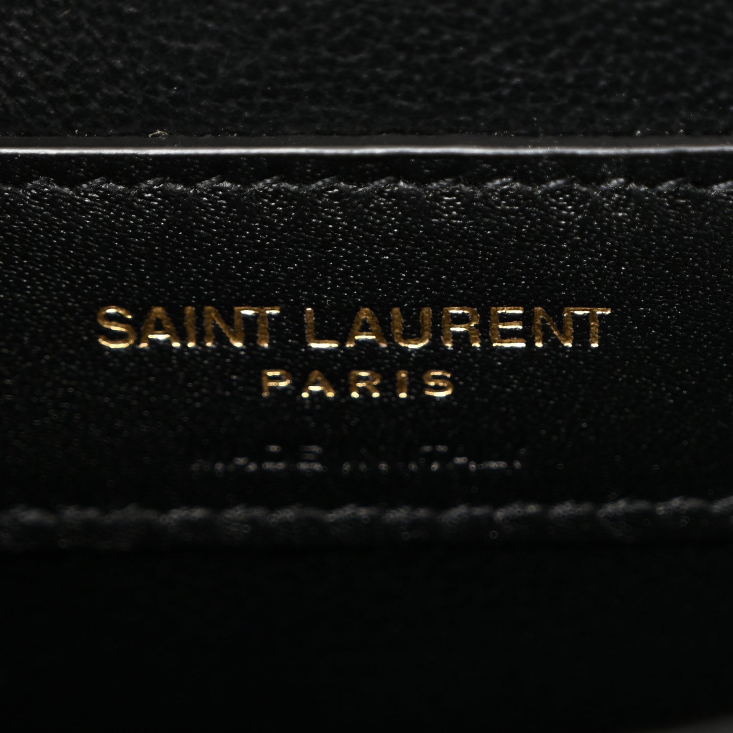 Grain De Poudre Small Monogram Kate Satchel Black