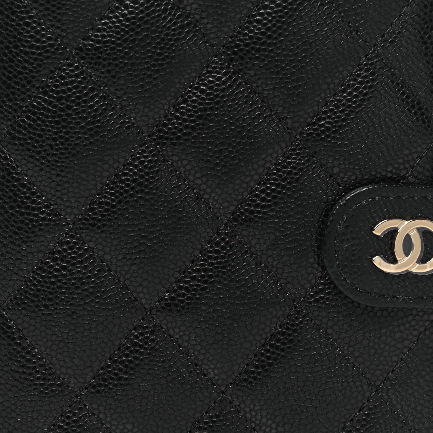 Chanel Caviar Quilted Passport Holder Black 8 of 9