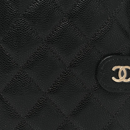 Chanel Caviar Quilted Passport Holder Black 8 of 9